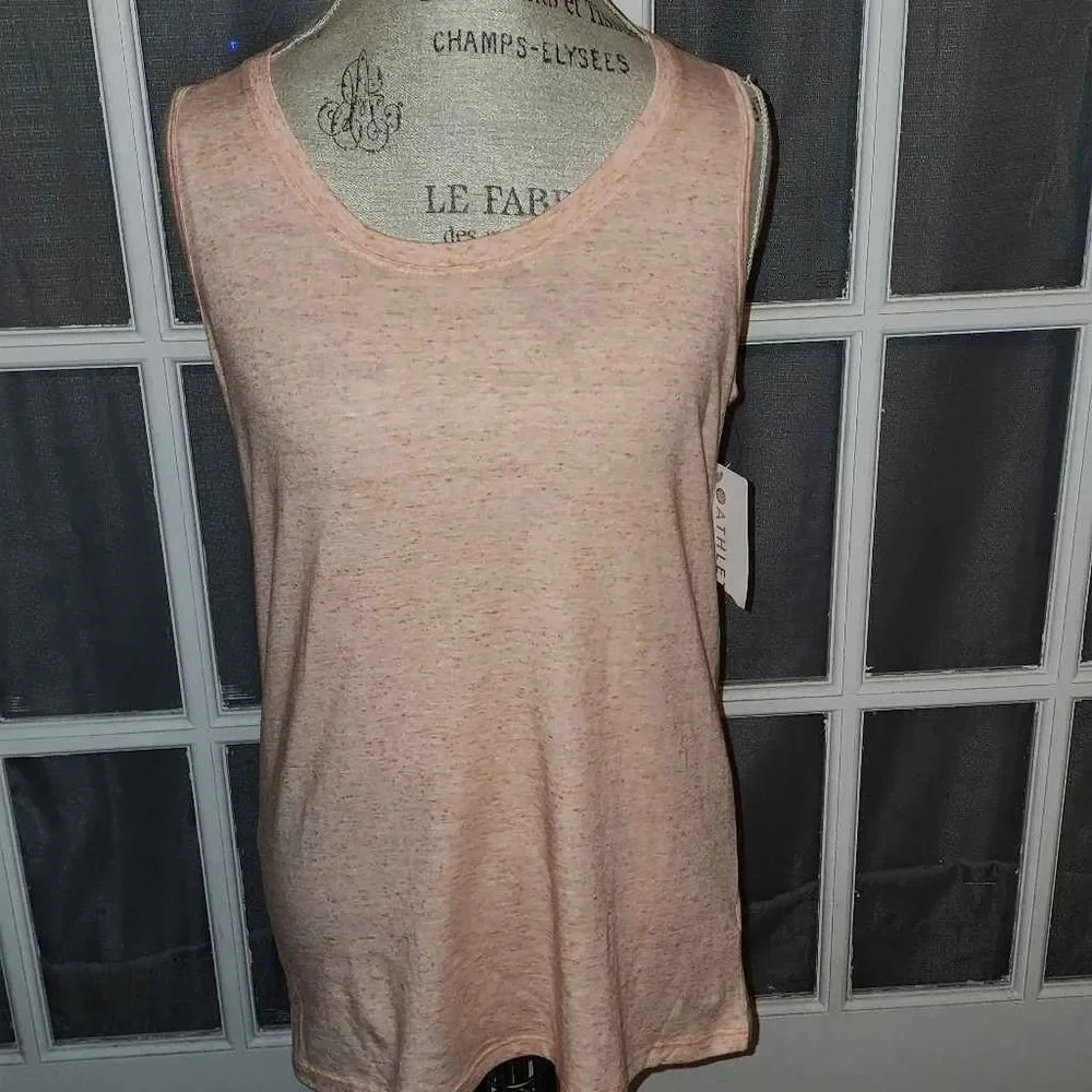 NWT Athleta Womens Island Coral Drishti Textured Tank Top Small New